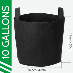 Growhouse Heavy Duty Grow Bags 1/2/3/5/7/10/20/30/40/50/100 Gallons