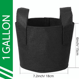 Growhouse Heavy Duty Grow Bags 1/2/3/5/7/10/20/30/40/50/100 Gallons