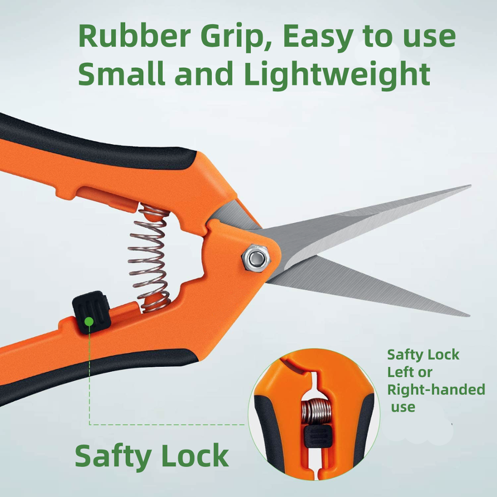 Growhouse 6.5 Inch (16.5 cm) Gardening Hand Pruning Shear