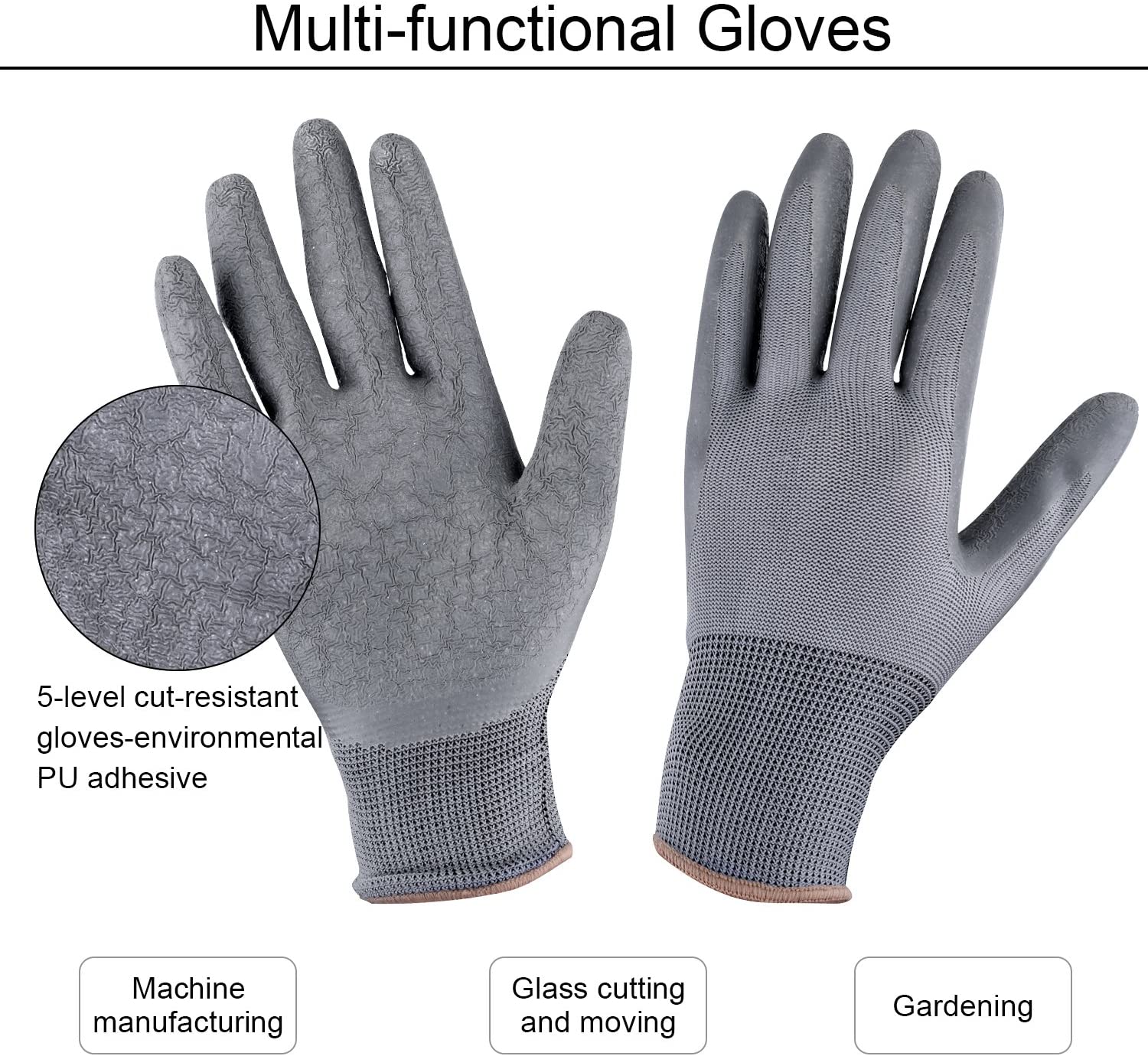 10-Piece Stainless Steel Garden Tool Set - Includes Shovel, Fork, Rake, Weeder, Gloves, Storage Bag, Pruner, Sprayer, Plant Tie