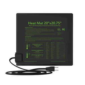 Durable Waterproof Seedling Heat Mat - Sizes 10''x20'', 20''x20'', 48''x20'' for Hydroponics, seedlings and clones