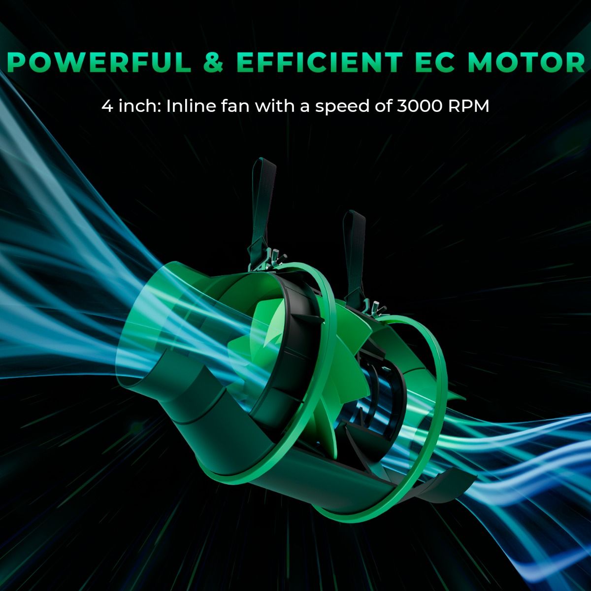 Mars Hydro iFresh 4-Inch Smart Inline Duct Fan