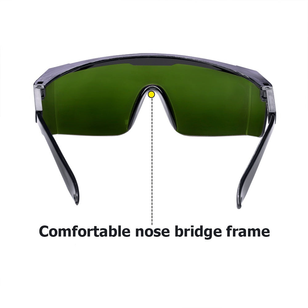 Growhouse LED Grow Light Safety Glasses - Blue UV Polarizing Protection (190nm-540nm)