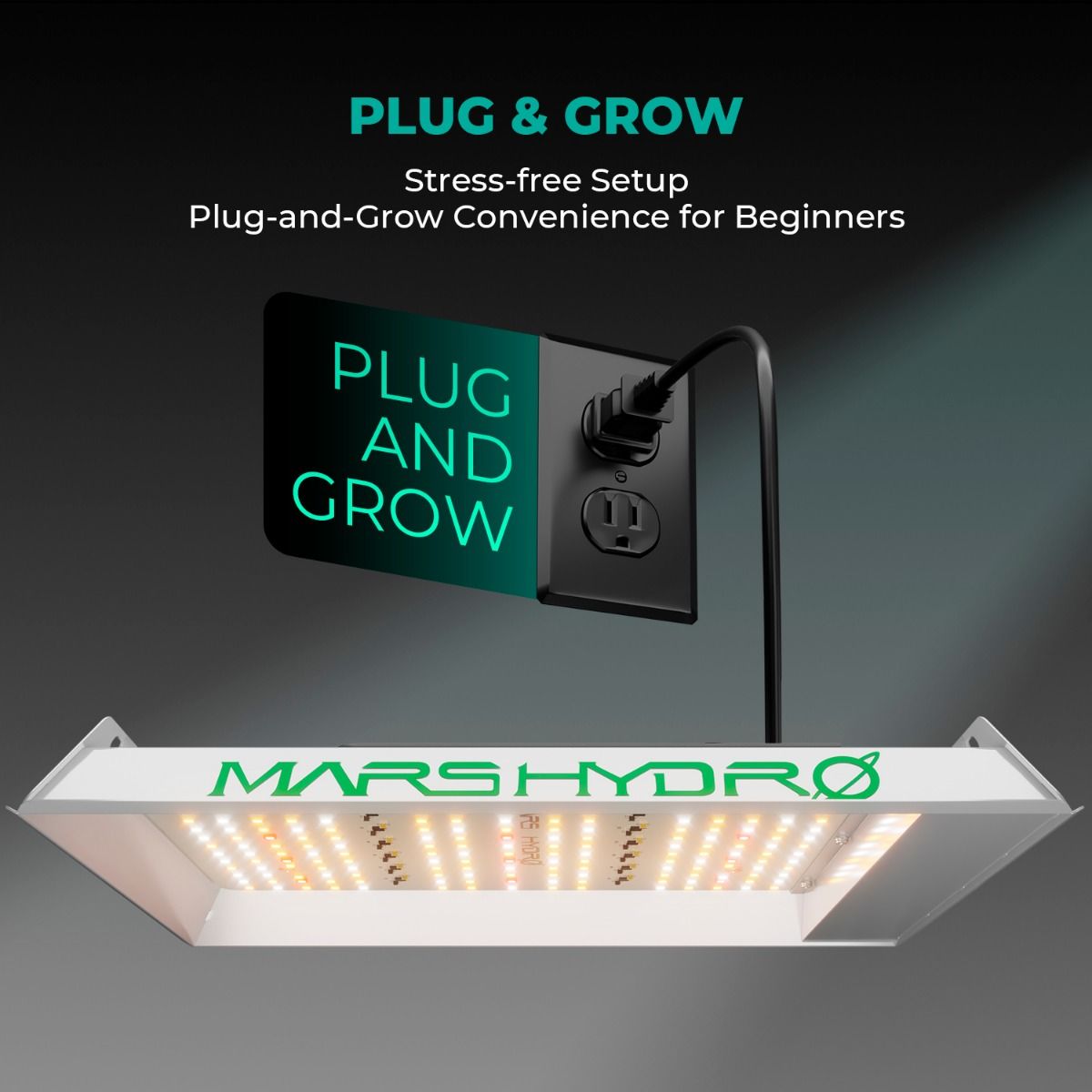 Mars Hydro TS 1000 Full Spectrum Dimmable 150W LED Grow Light