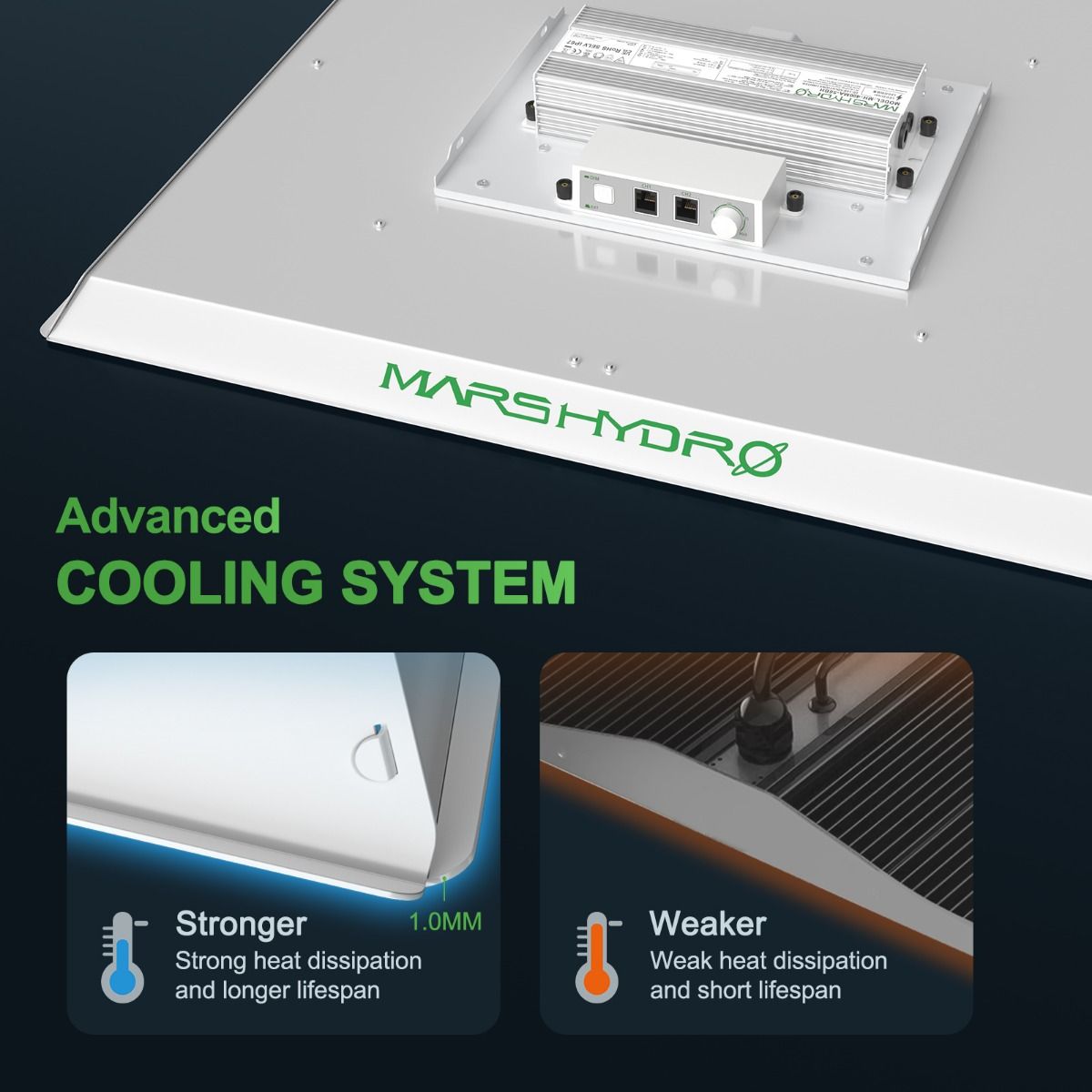 Mars Hydro TS3000 LED Grow Light + 5'X5'(60"x60"x80") Indoor Complete Grow Tent Kits