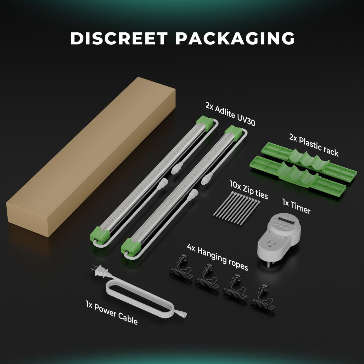 Mars Hydro Adlite UV30 UV Supplemental LED Grow Light Bar (2-Pack)