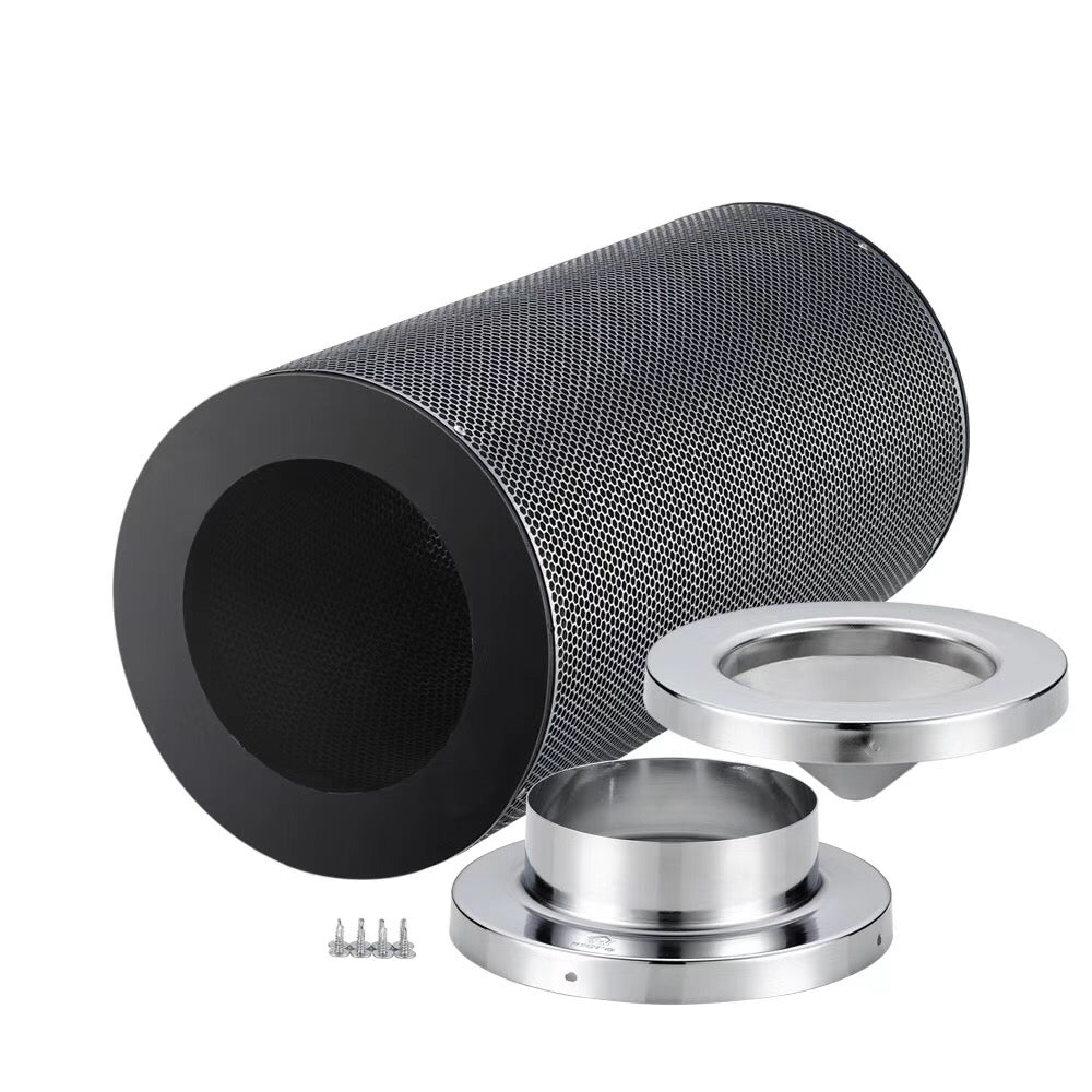 4'' to 12'' Air Carbon Filter - Odor Control with Australian Virgin Charcoal for Grow Tents