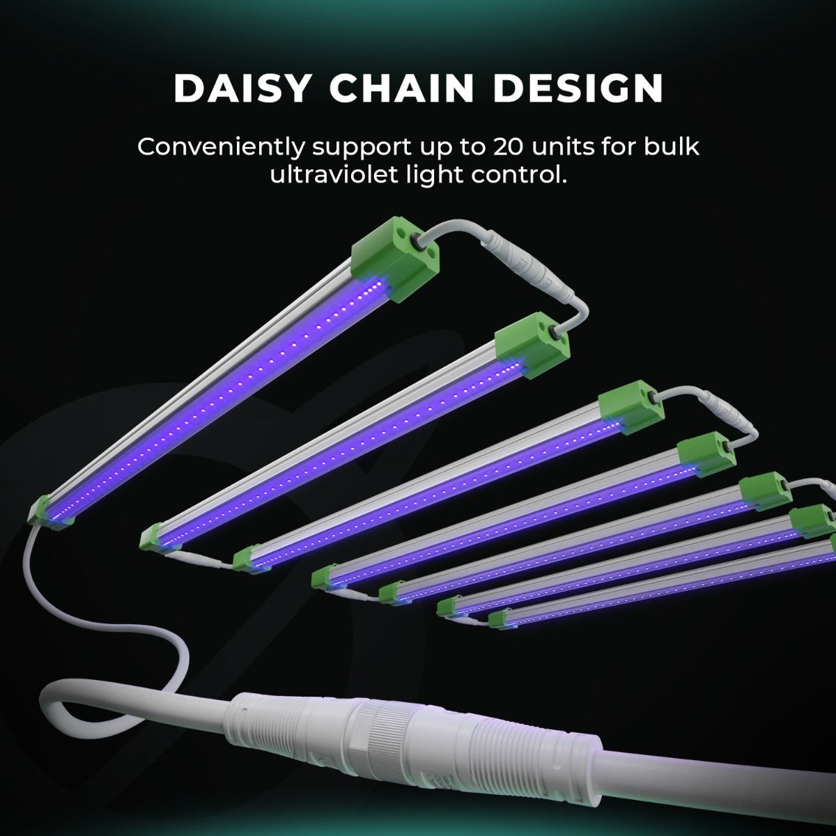 Mars Hydro Adlite UV30+IR15+Deep Red R30 Supplemental LED Grow Light Bars with 3 Timers and Adlite Mounting Bracket