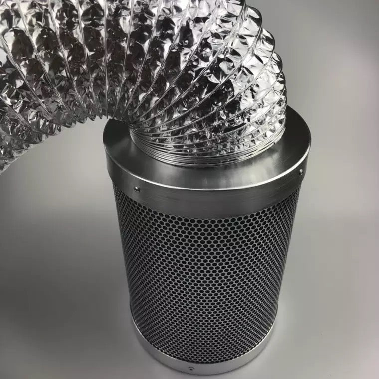 4'' to 12'' Air Carbon Filter - Odor Control with Australian Virgin Charcoal for Grow Tents