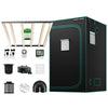 Mars Hydro FC 4800 Samsung EVO LED Grow Light + 4'x4' Full Grow Tent Kits