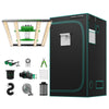 Mars Hydro FC-E3000 LED Grow Light + 3'x3' 39''X39''X71'' Complete Grow Tent Kits with Smart Grow System
