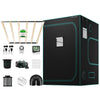 Mars Hydro FC-E6500 LED Grow Light + 5'x5' 60''X60''X80'' Complete Grow Tent Kits