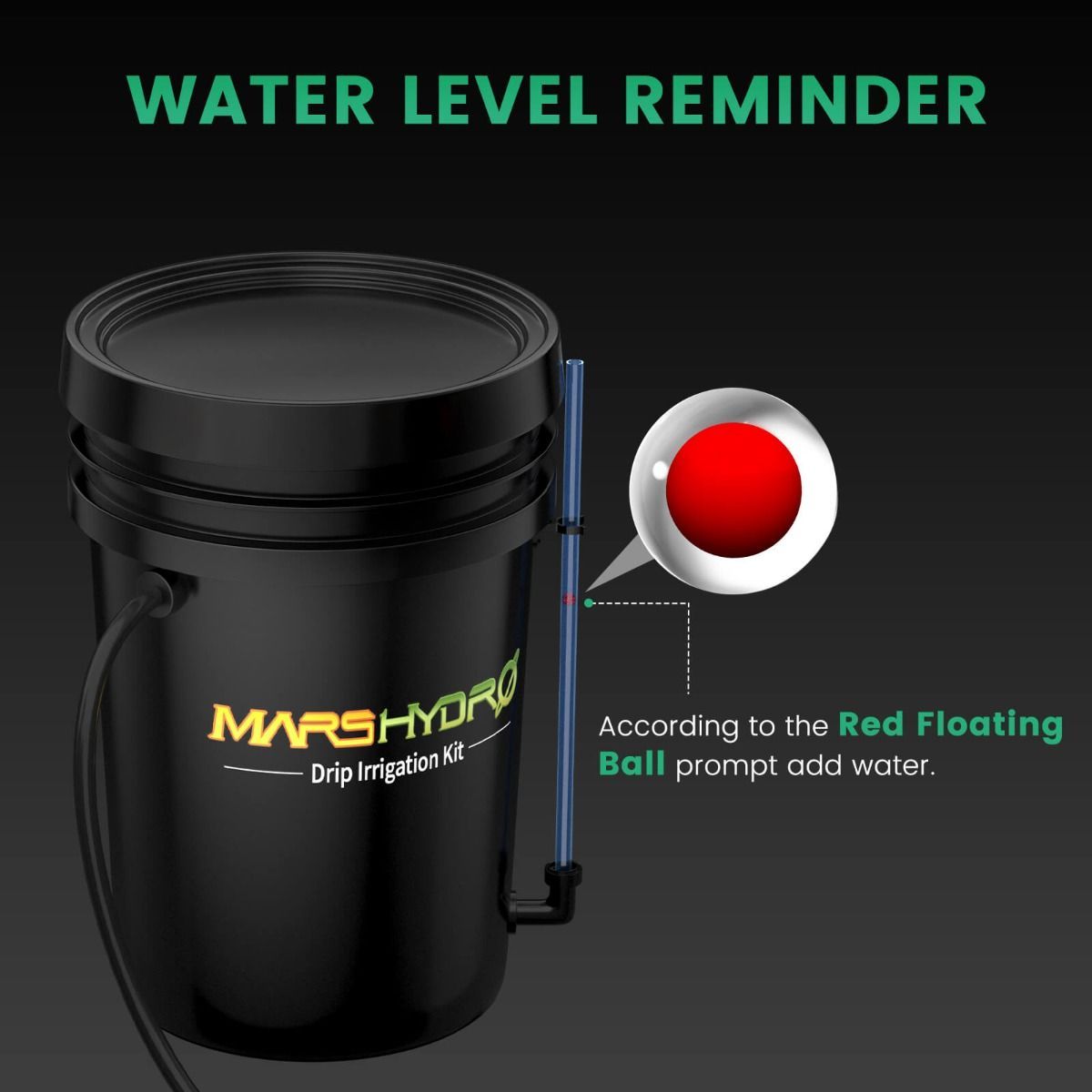 Mars Hydro Drip Irrigation Kits for 8 Indoor Growing Plants