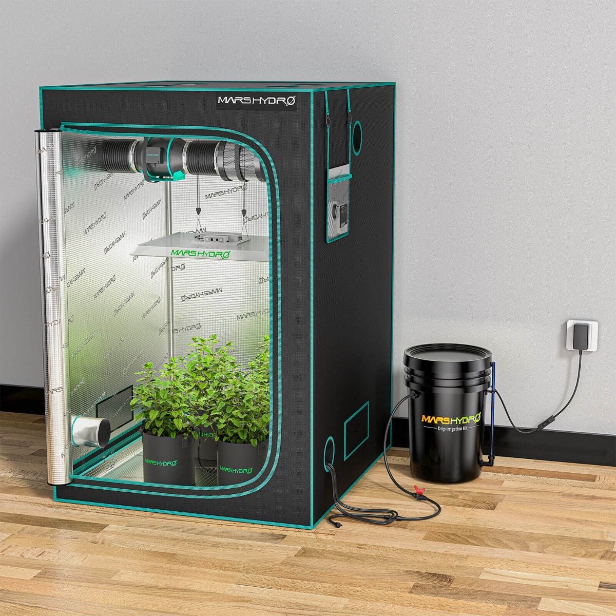 Mars Hydro Drip Irrigation Kits for 8 Indoor Growing Plants