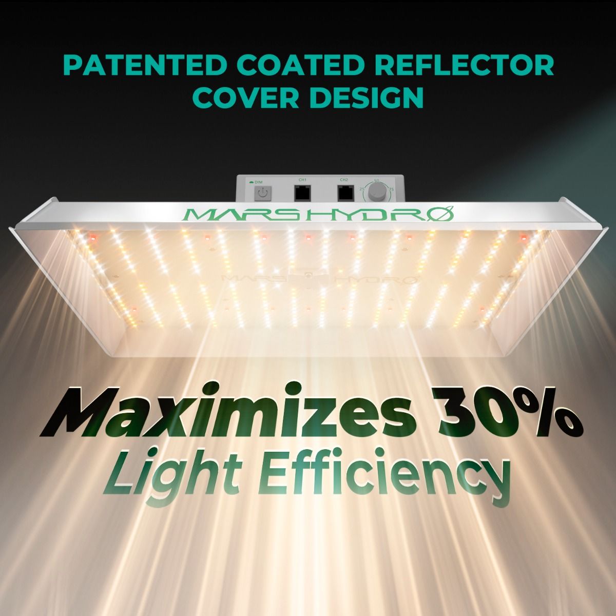 Mars Hydro TS 1000 Full Spectrum Dimmable 150W LED Grow Light