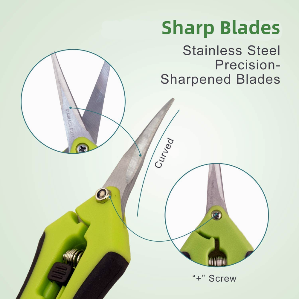 Growhouse 6.5 Inch (16.5 cm) Gardening Hand Pruning Shear