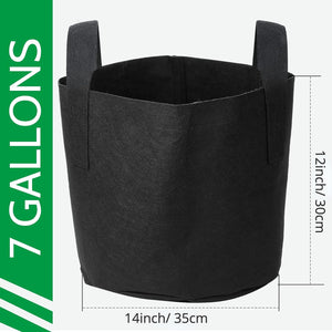 Growhouse Heavy Duty Grow Bags 1/2/3/5/7/10/20/30/40/50/100 Gallons